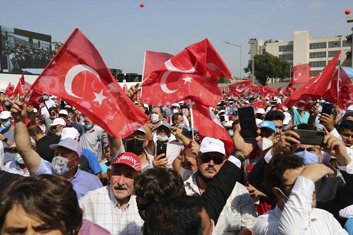 Cumhurbaşkanı Erdoğan’a Sakarya’da sevgi gösterisi