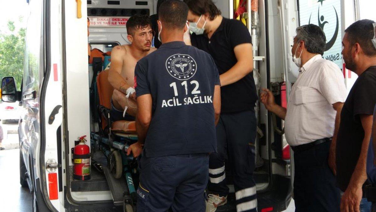 Adana'da husumetli iki arasında bıçaklı kavga