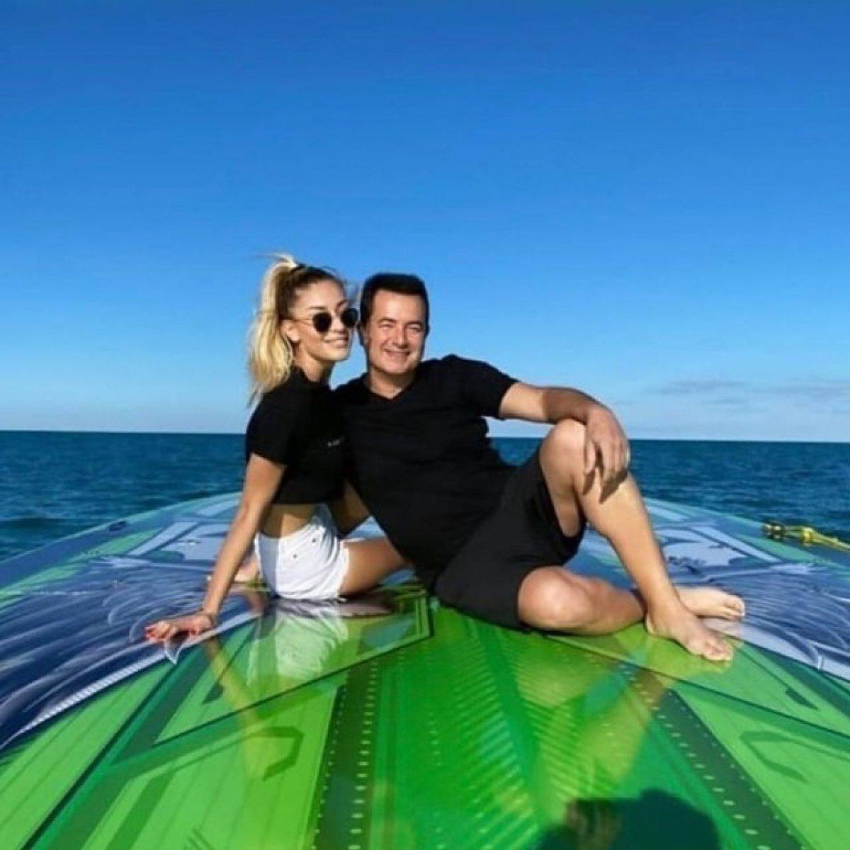 Acun Ilıcalı sevgilisinin doğum gününü kutladı