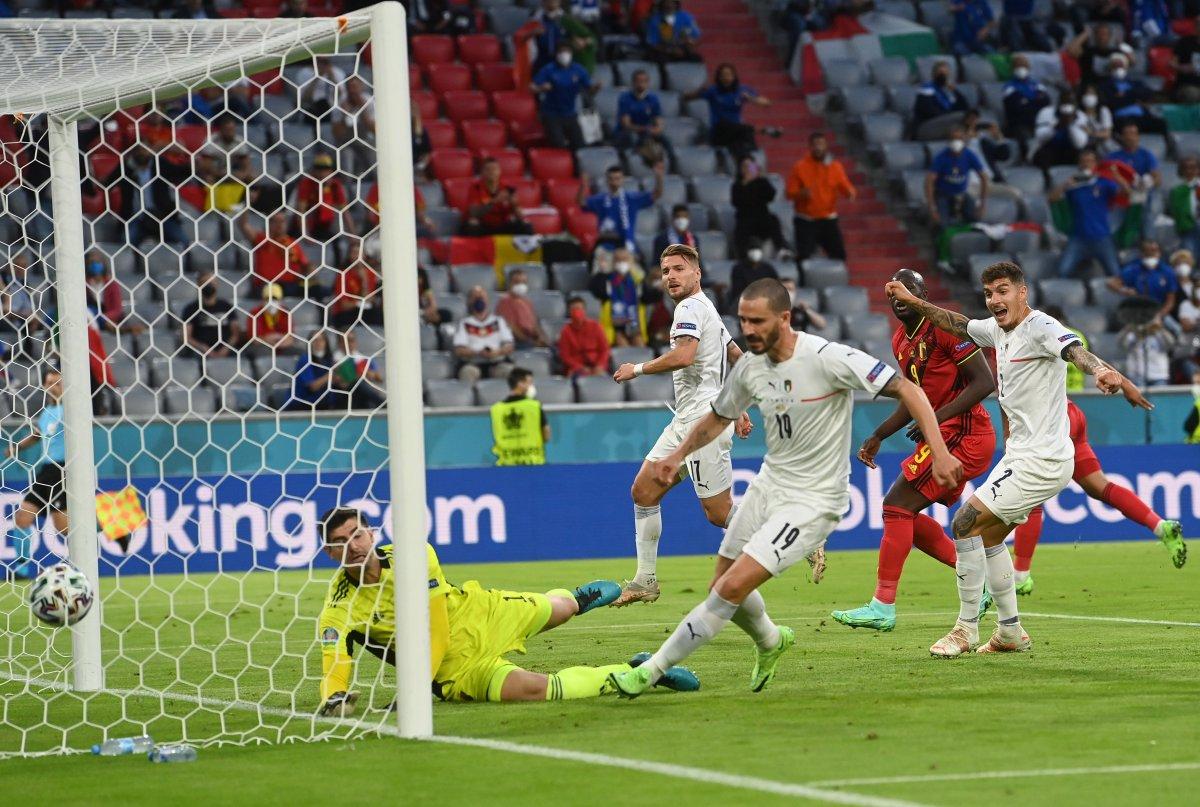 İtalya Euro 2020 çeyrek finalinde Belçika'yı eledi