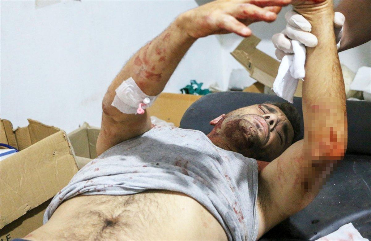 Esad rejimi İdlib kırsalına saldırdı