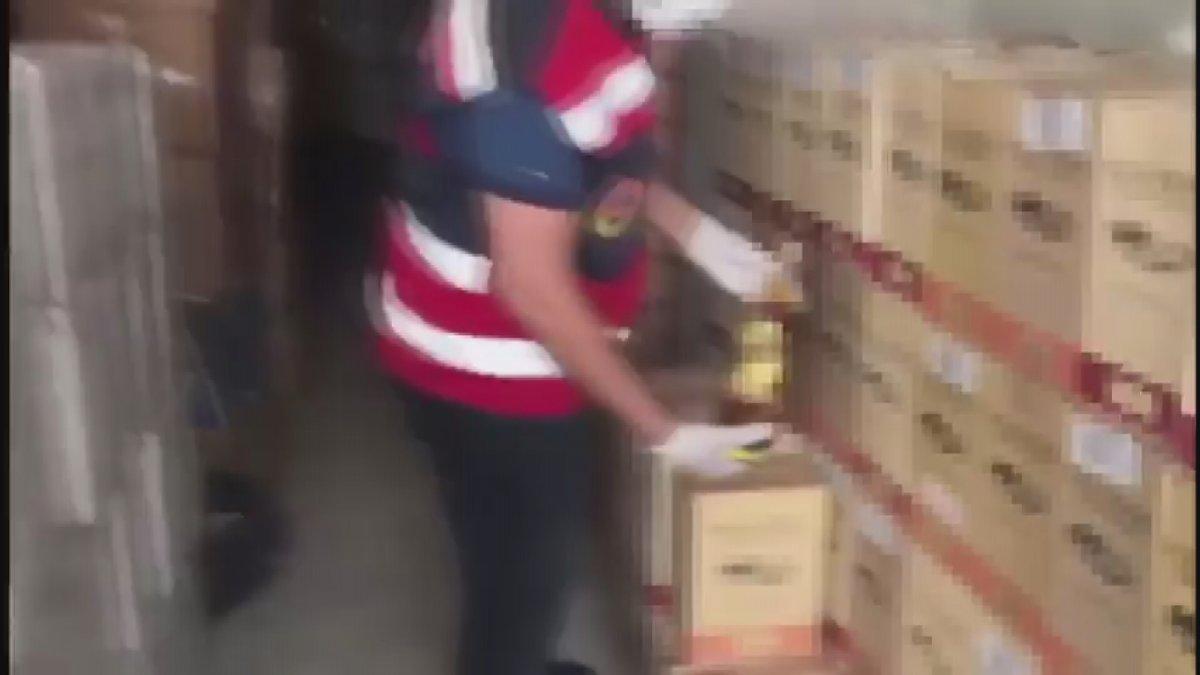 Gaziosmanpaşa'da sahte içki operasyonu: 2 gözaltı