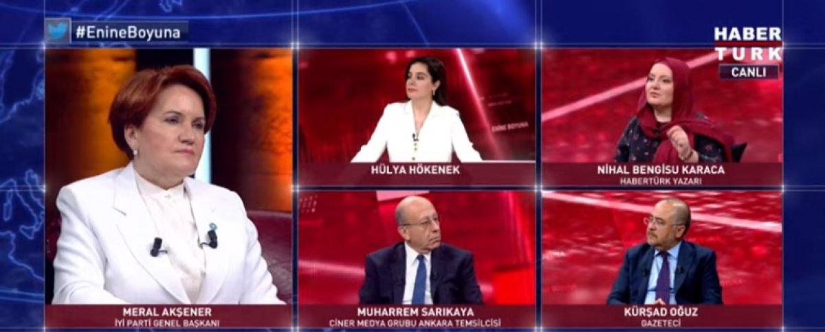 Meral Akşener: Tek adaydan yanayım