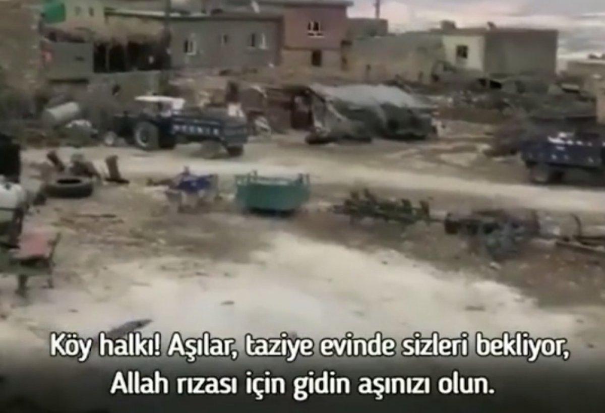 Batman’da Kürtçe aşı çağrısı