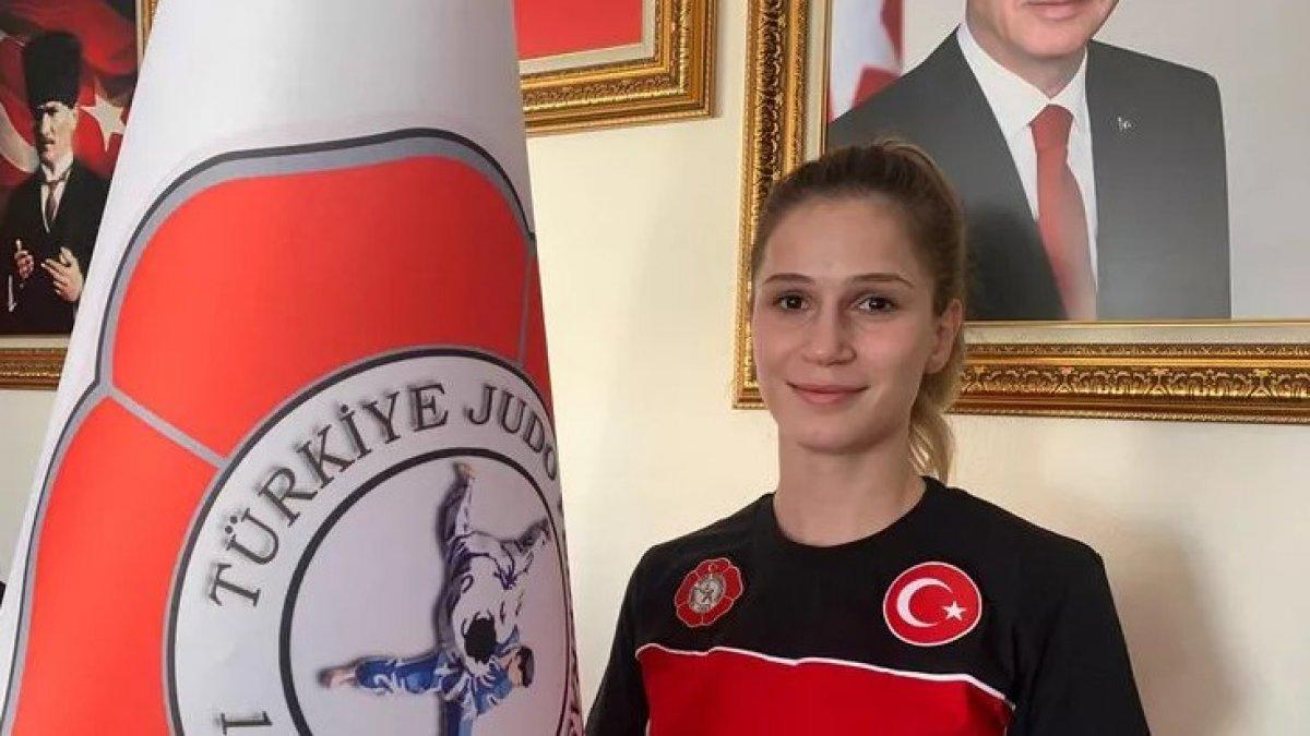 Milli judocu Gül Kader Şentürk'ten Tokyo bileti
