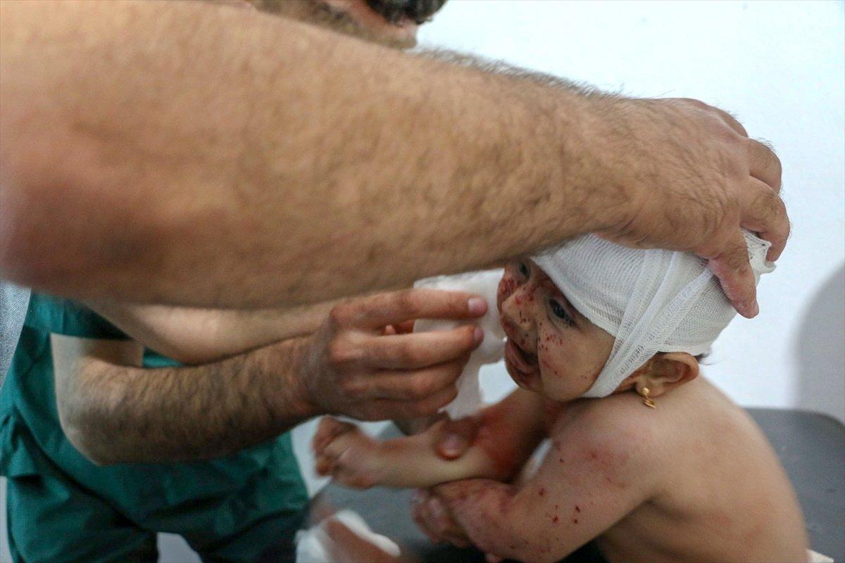 Esad rejimi İdlib kırsalına saldırdı