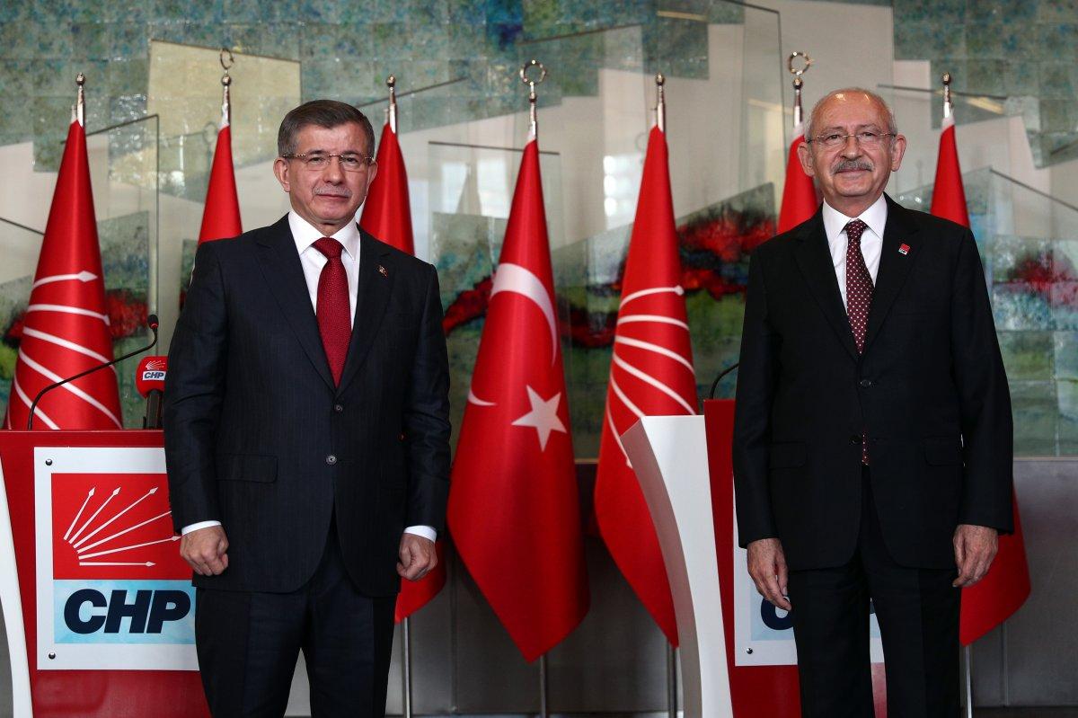 Ahmet Davutoğlu, CHP'nin Kanal İstanbul tehdidini tekrarladı