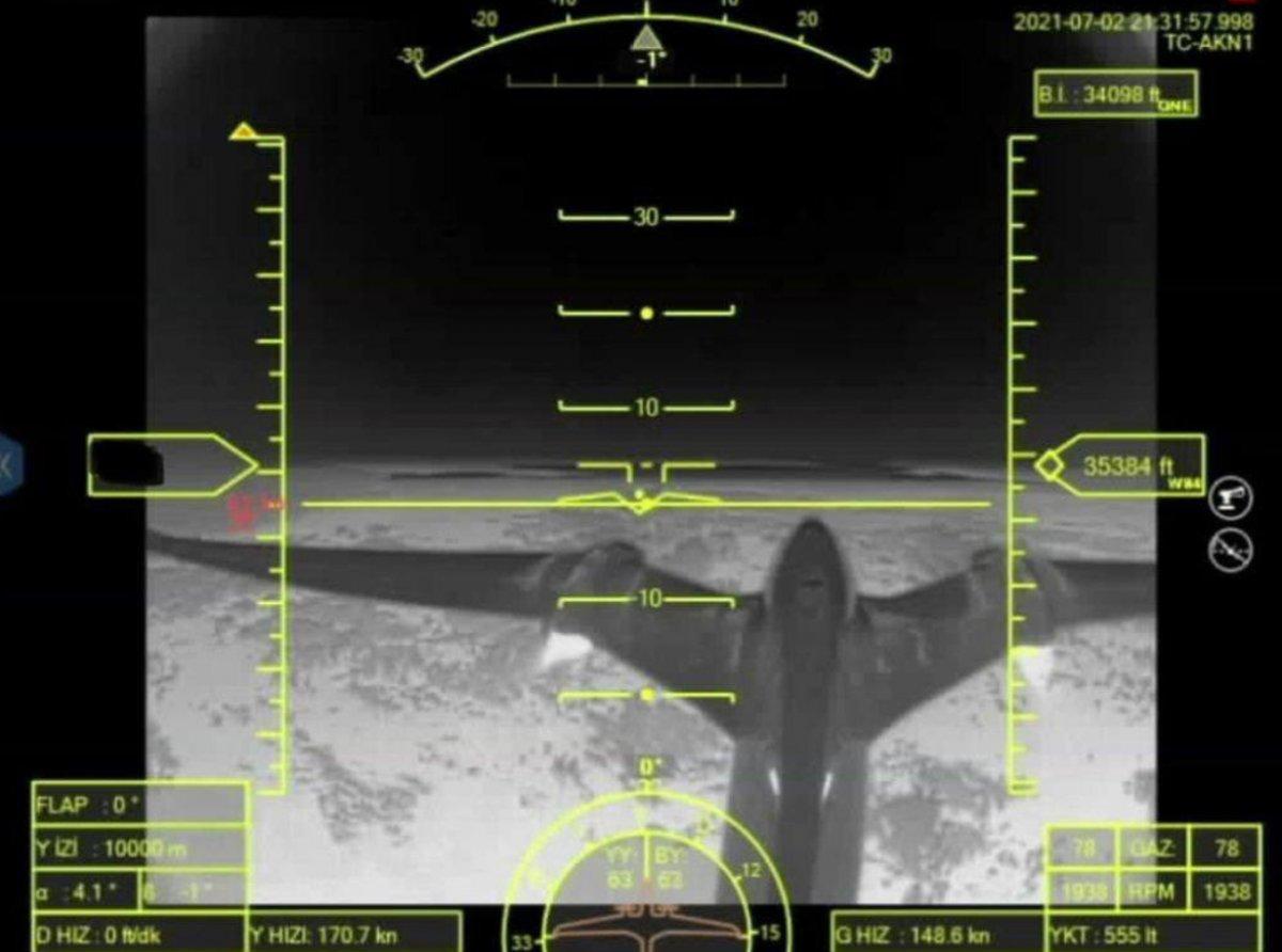 Akıncı TİHA, 23 saatlik uçuşta 6 bin kilometre yol kat etti