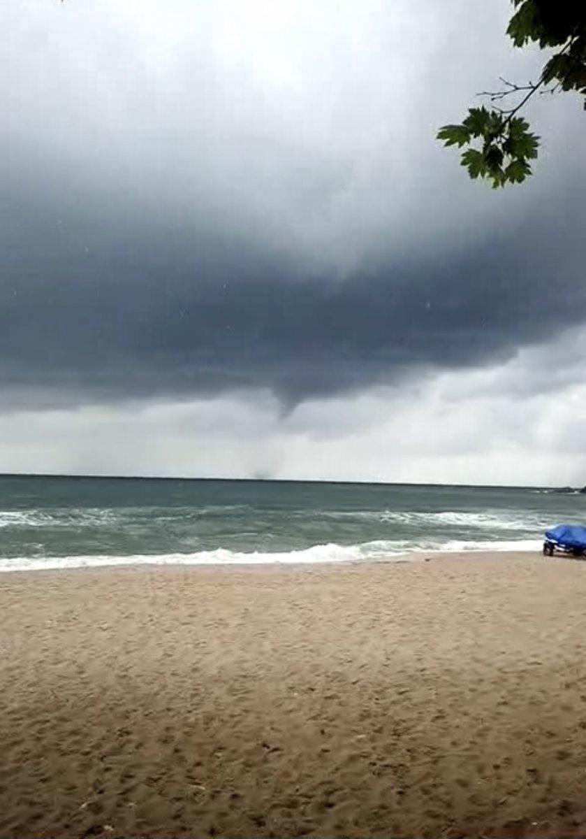 Bartın'da hortum meydana geldi