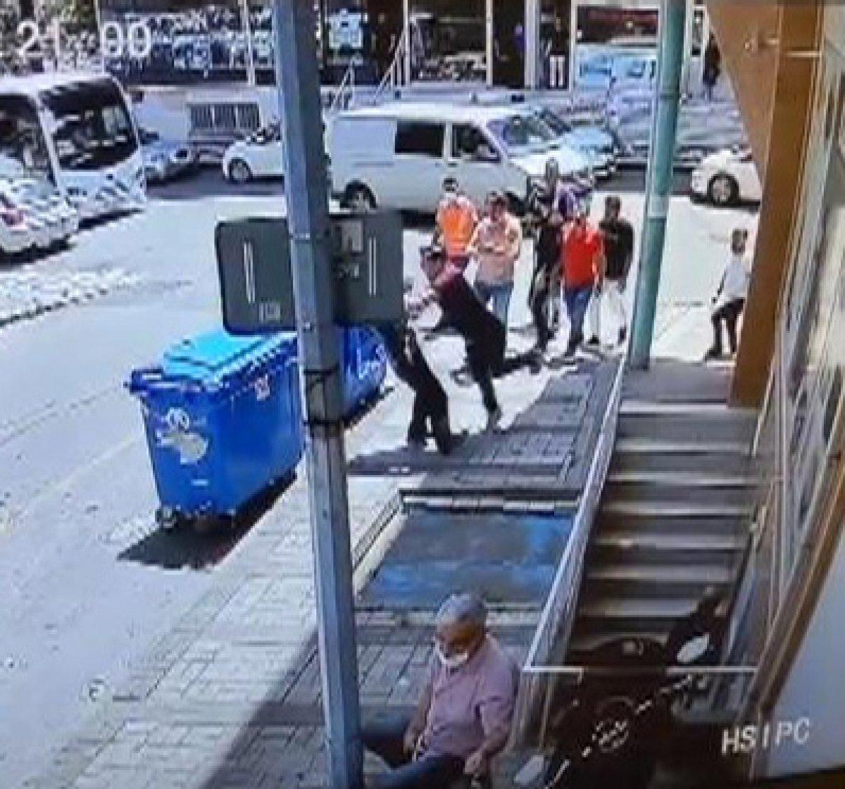 Üsküdar’da kablo çalmak istedi, mahalleliden dayak yedi