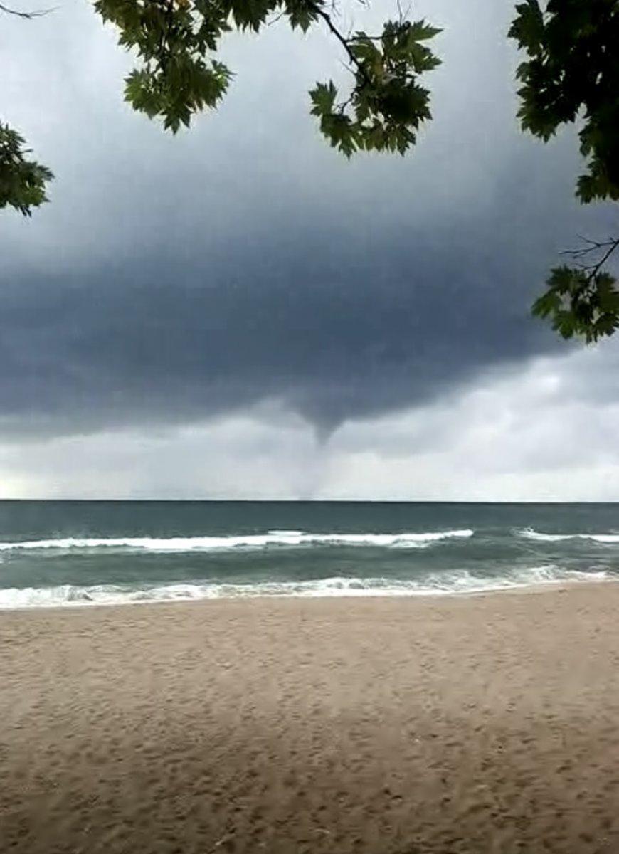 Bartın'da hortum meydana geldi