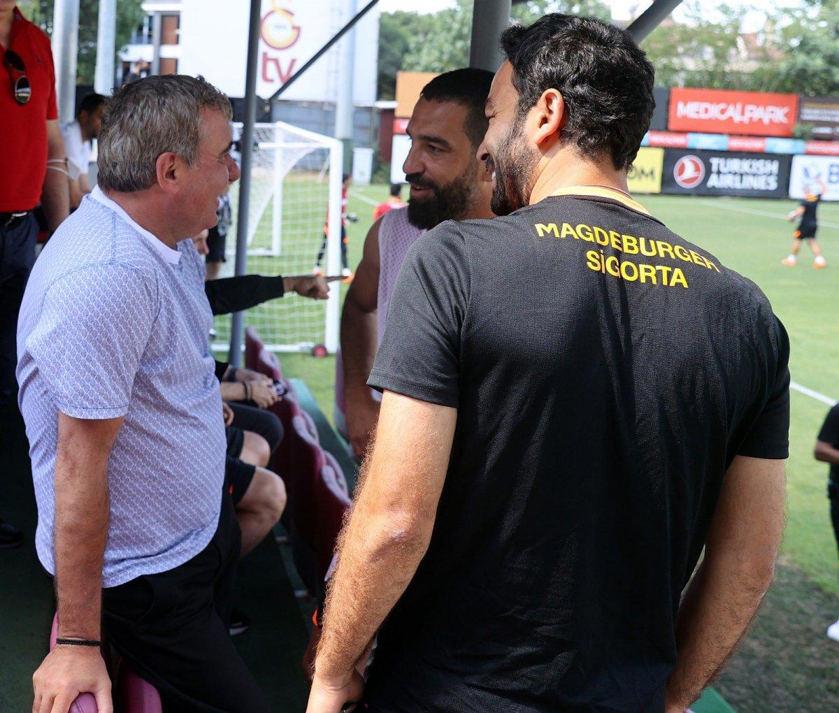 Hagi ve Popescu, Fatih Terim'i ziyaret etti