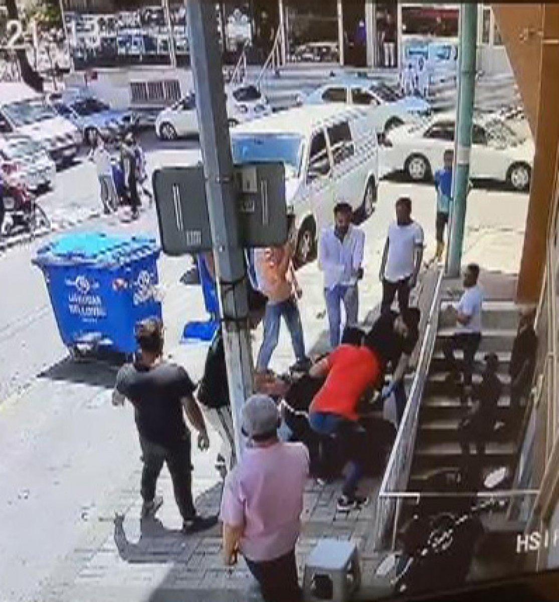 Üsküdar’da kablo çalmak istedi, mahalleliden dayak yedi