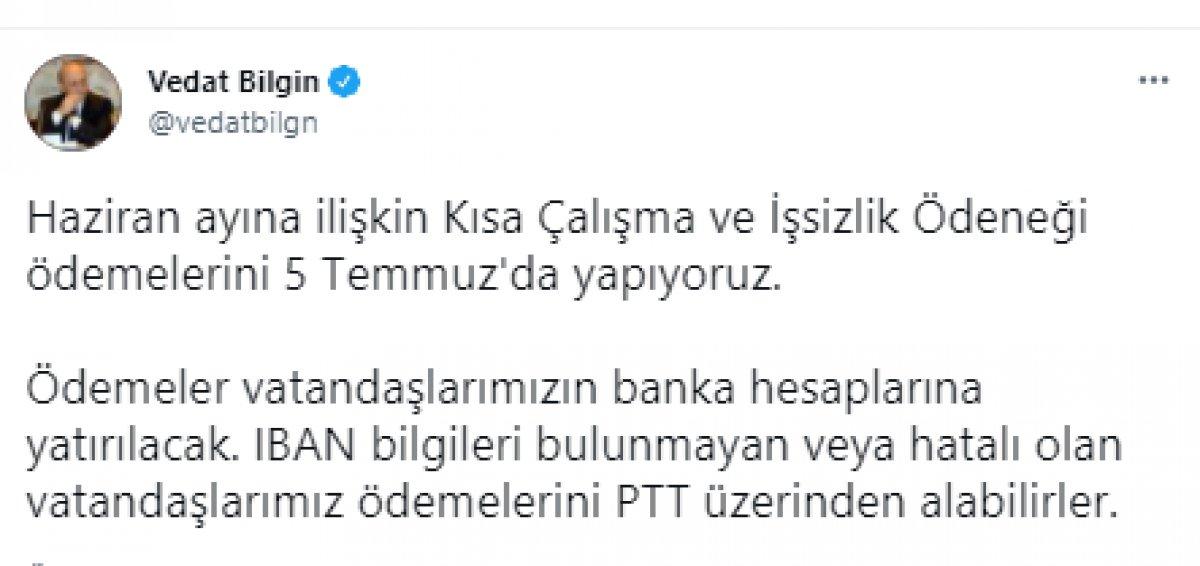 Kısa çalışma ve işsizlik ödeneği ödemelerinin tarihi belli oldu