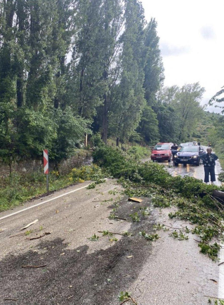 Bartın'da hortum meydana geldi