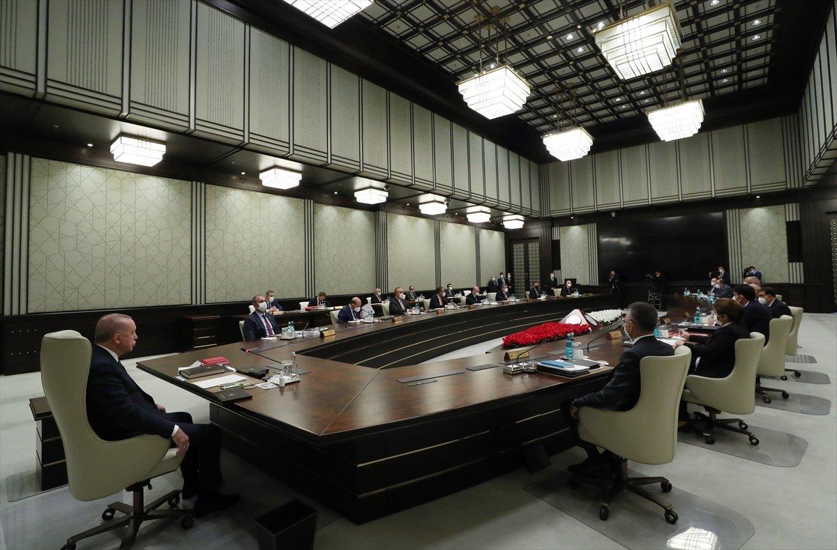 Külliye'de Cumhurbaşkanlığı Kabinesi toplantısı