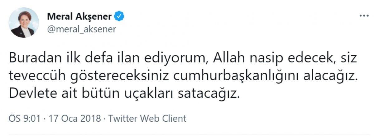 Meral Akşener, Malatya'ya özel jetle gitti