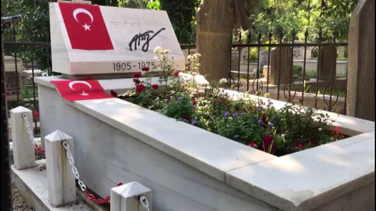 Hüseyin Nihal Atsız’ın mezarına saldırı