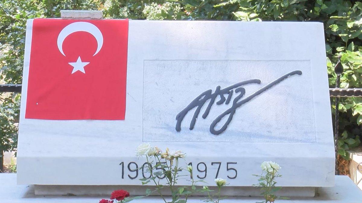 Nihal Atsız’ın mezarı tahrip edildi