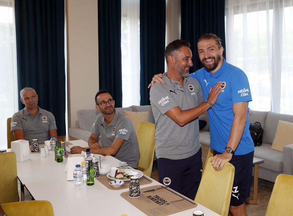 Caner Erkin'le Vitor Pereira'dan birlik beraberlik mesajı