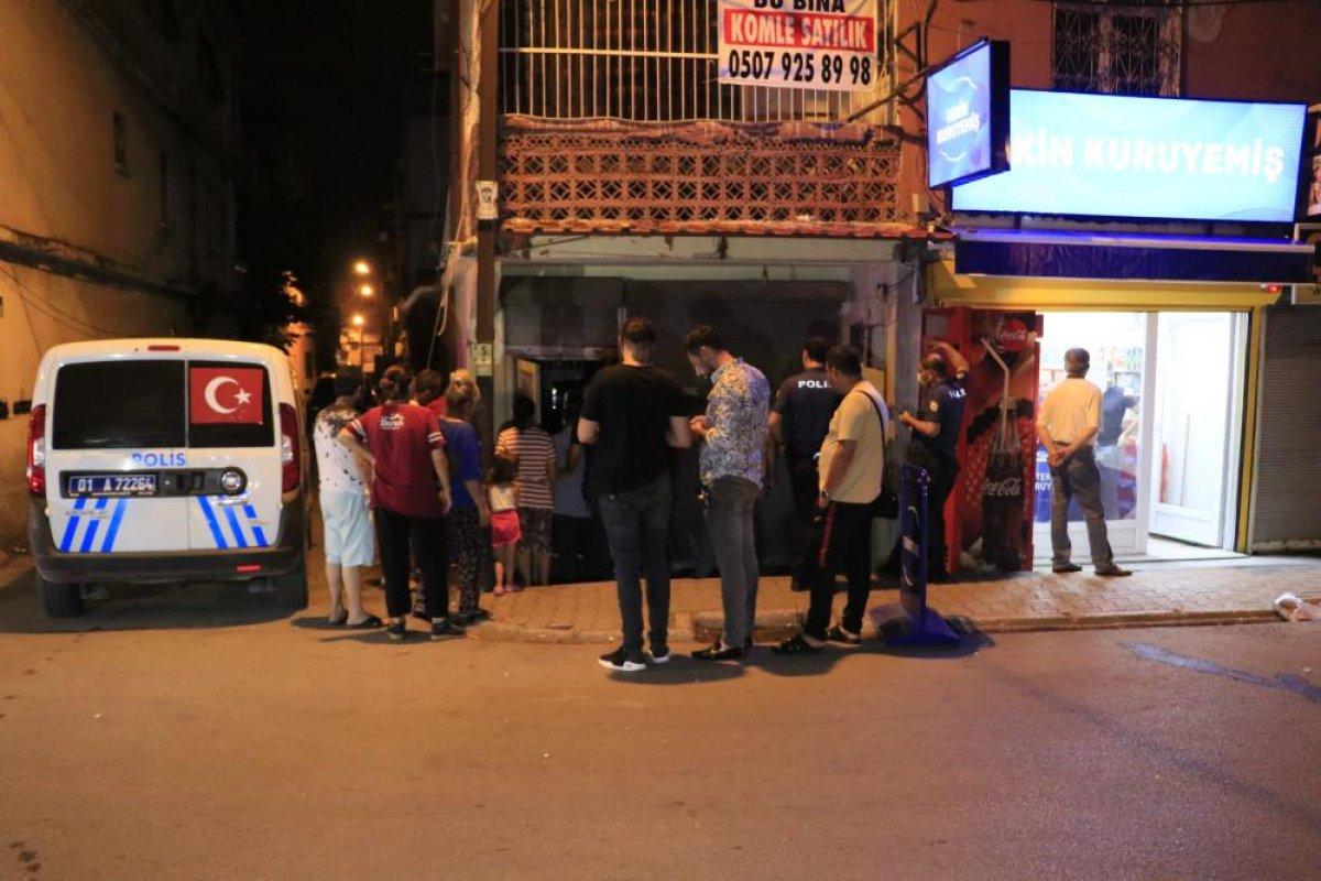 Adana’da bir iş yerine EYP atıldı