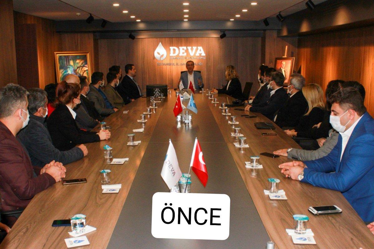 DEVA Partisi'nde Atatürk portresi kavgası