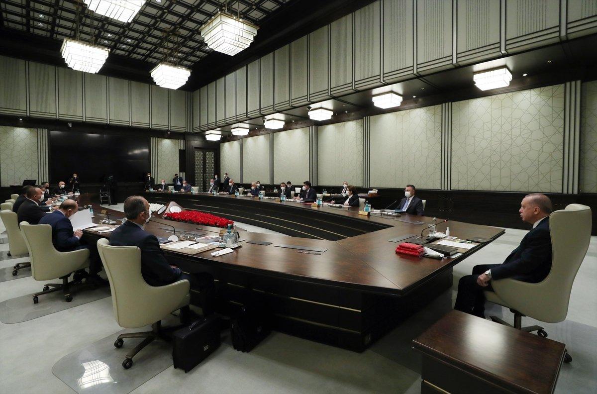 Külliye'de Cumhurbaşkanlığı Kabinesi toplantısı