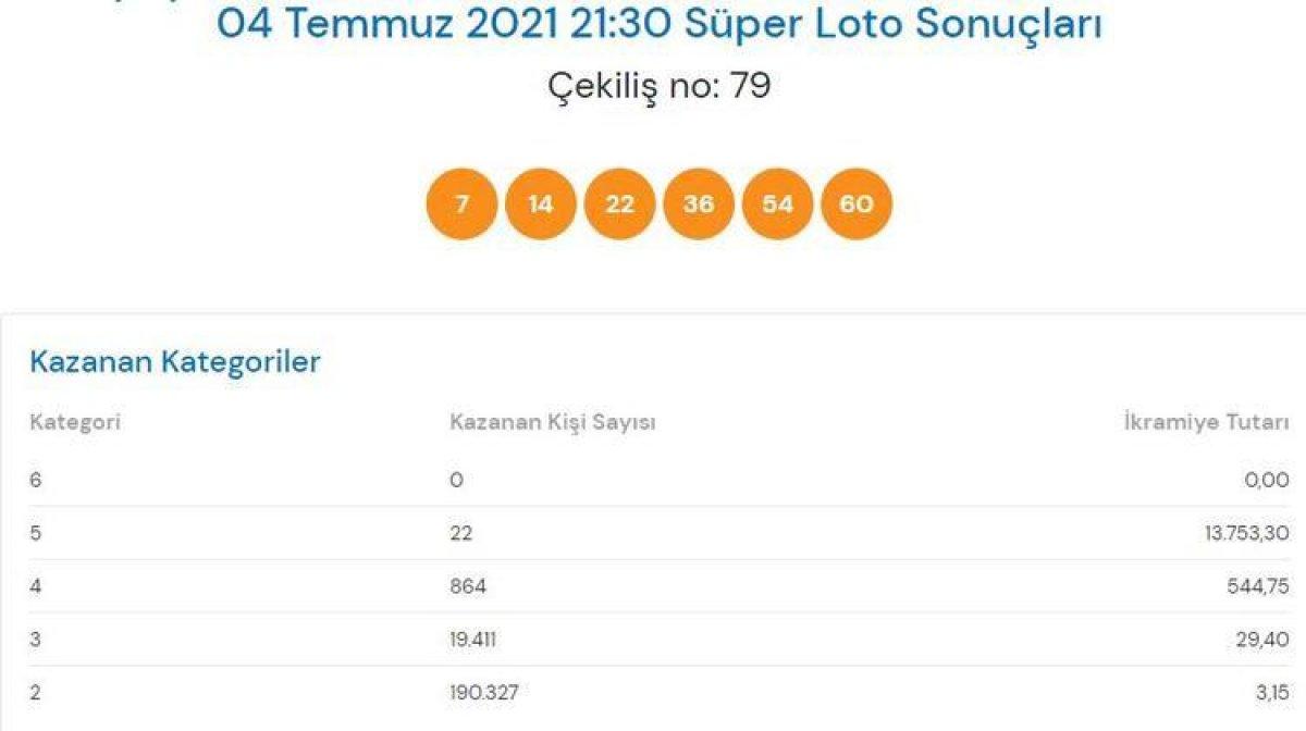 MPİ 4 Temmuz Süper Loto sonuçları: Süper Loto bilet sorgulama ekranı