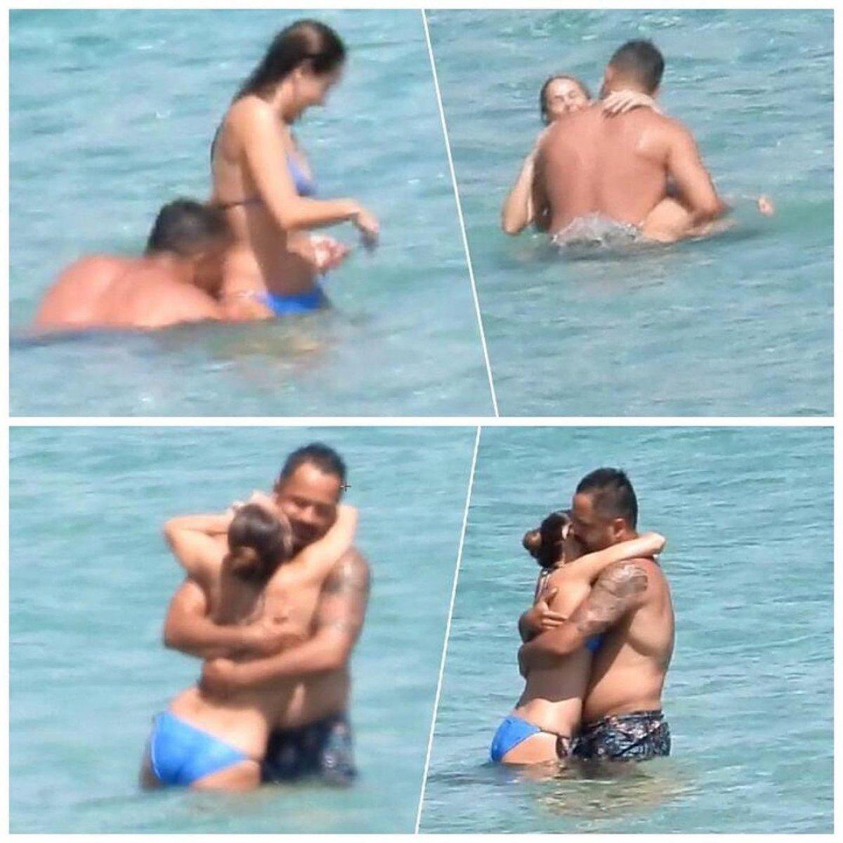 Burçin Terzioğlu ile sevgilisi Umut Duygu tatilde