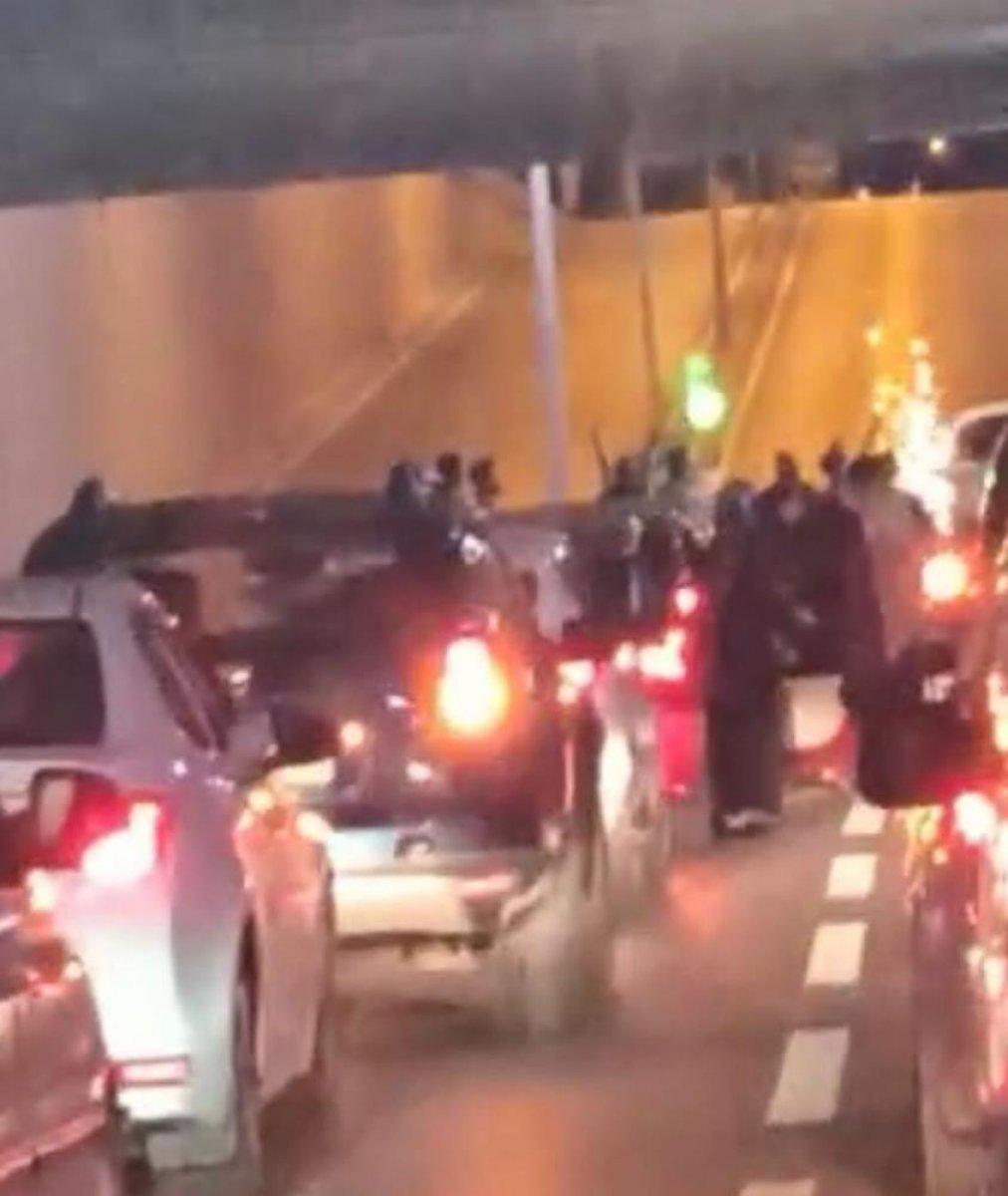 Samsun ve Elazığ'da konvoy terörü