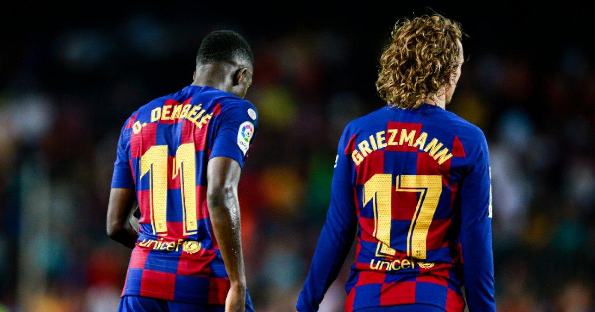 Fransız futbolcular Griezmann ve Dembele’nin ırkçılık skandalı