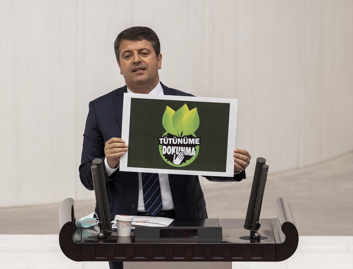 TBMM'de CHP'li vekilin kürsüden ayrılmaması gerginliğe neden oldu