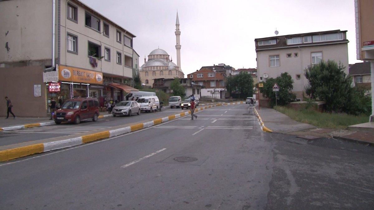 Sultanbeyli’de 17 yaşındaki ehliyetsiz sürücünün kaza anları kamerada