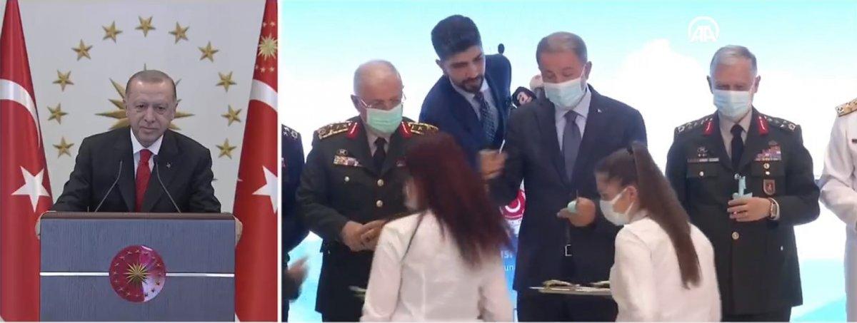 Cumhurbaşkanı Erdoğan, A400M uçakları bakım tesisleri açılışına katıldı