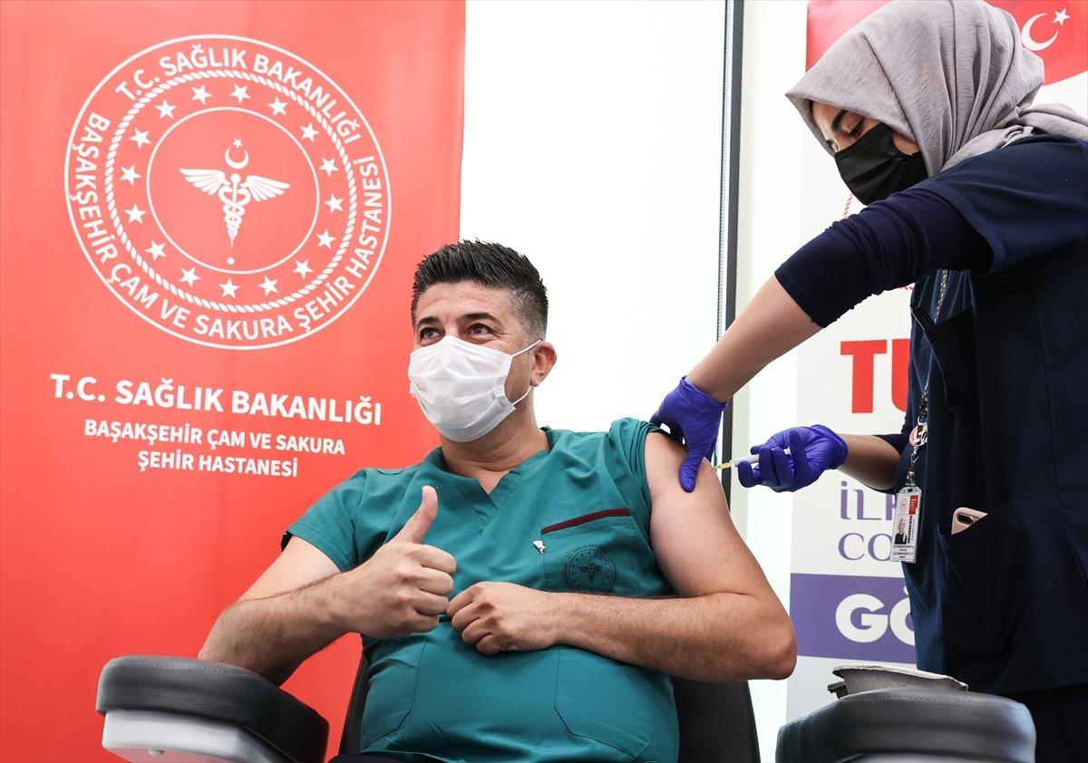 Turkovac, İstanbul'daki gönüllülere uygulanıyor