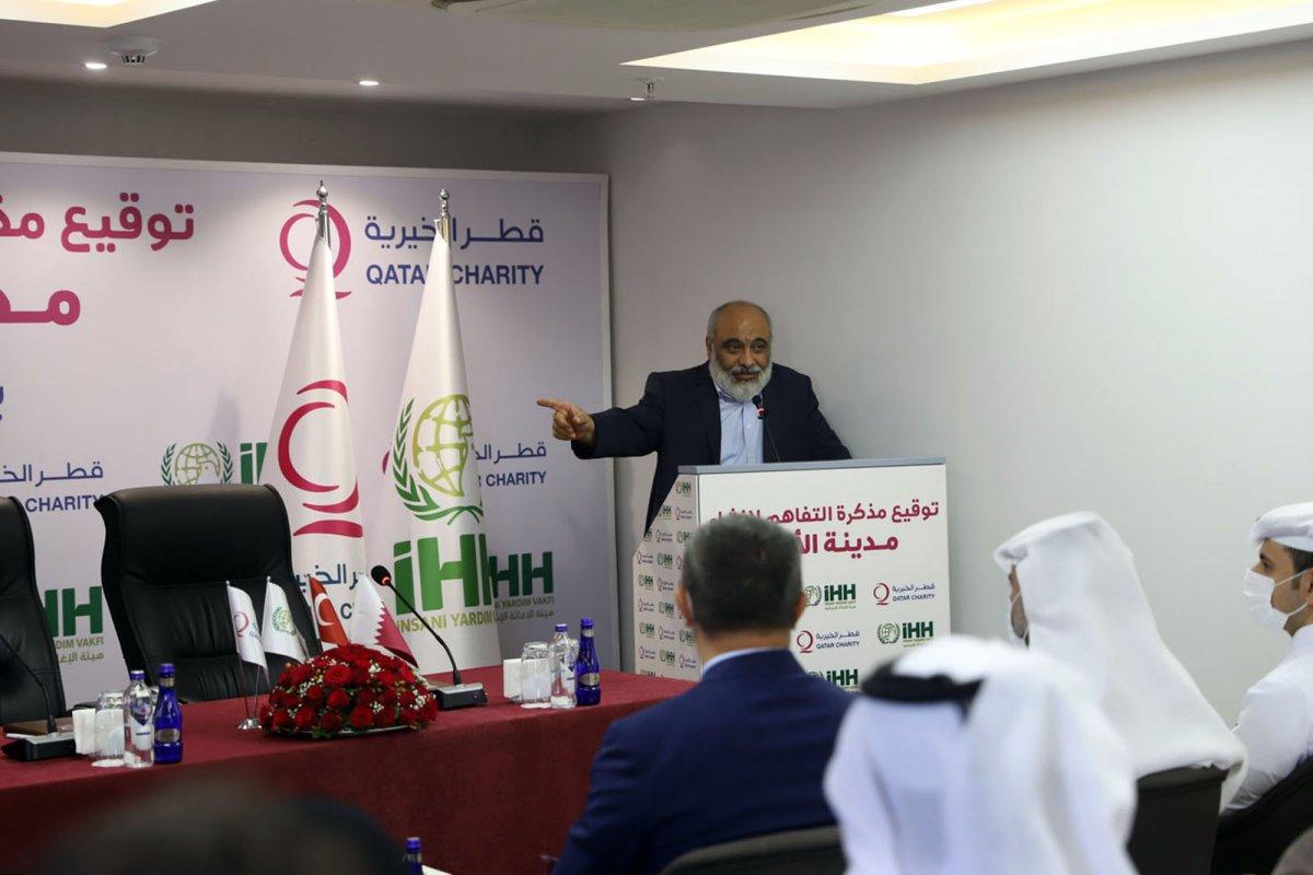 İHH, Suriye'de El Emel Kenti'nin temellerini attı