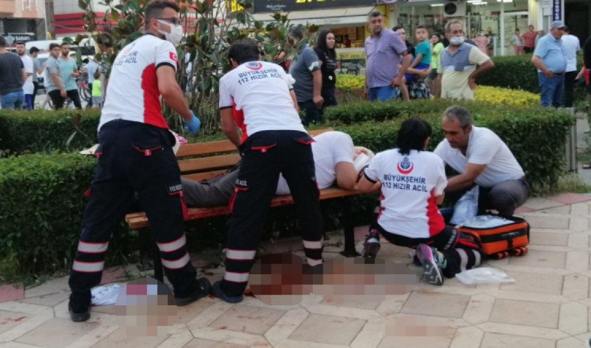 Tekirdağ'da maskesiz hapşıran adama bıçaklı saldırı