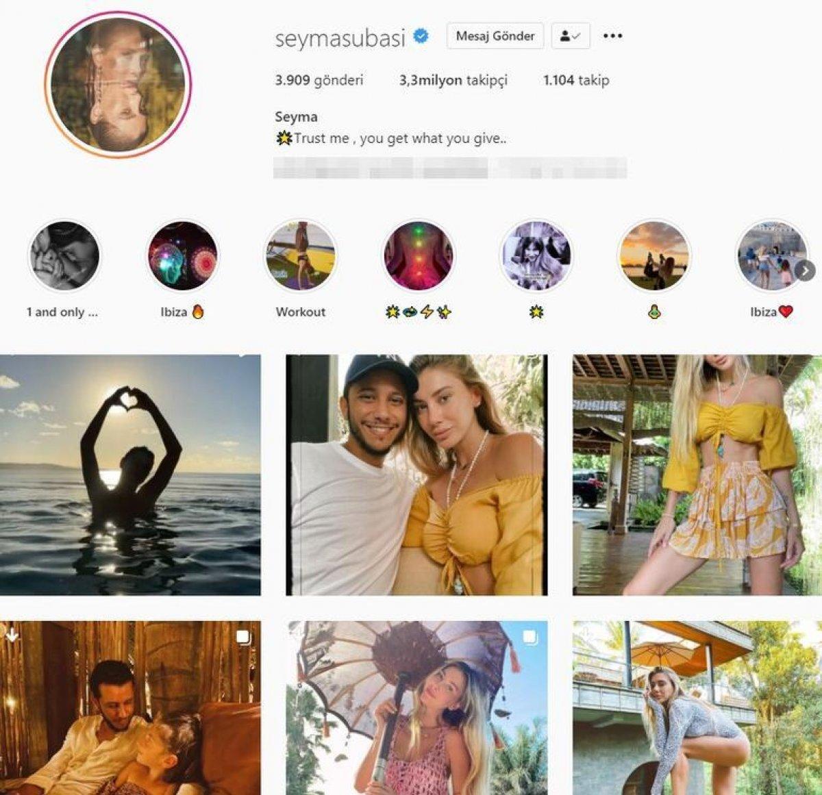 Şeyma Subaşı fotoğrafları yeniden yükledi