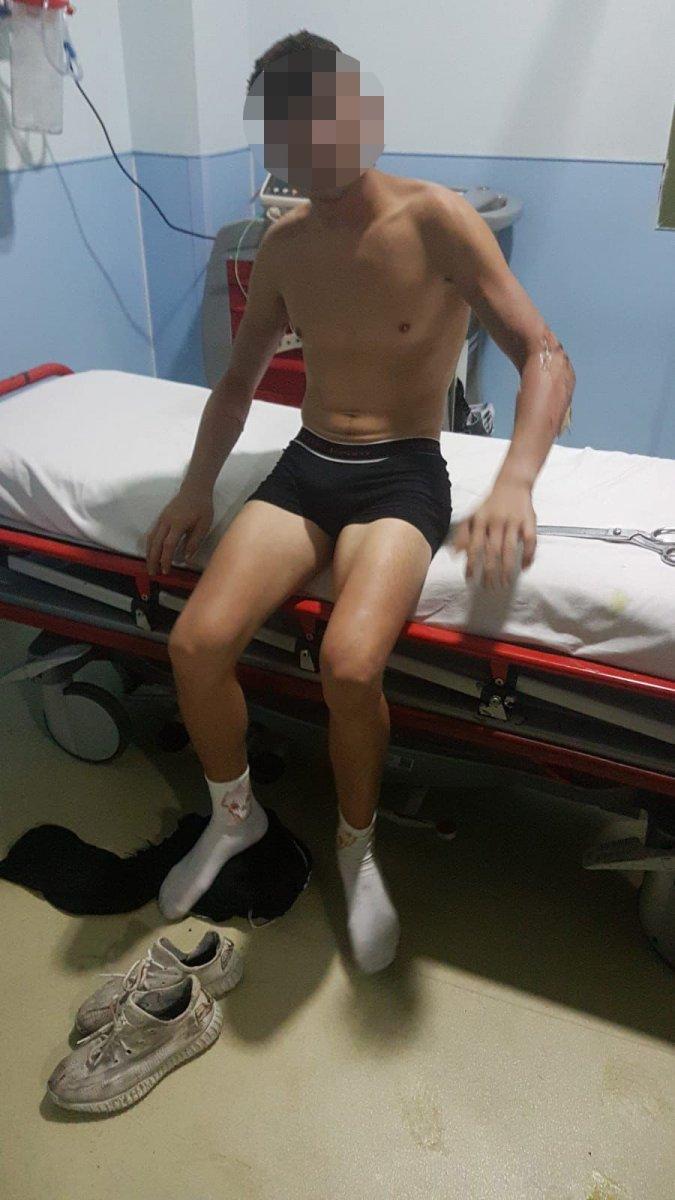 Arnavutköy'de konteynerde çakmak gazı patladı: 3 yaralı