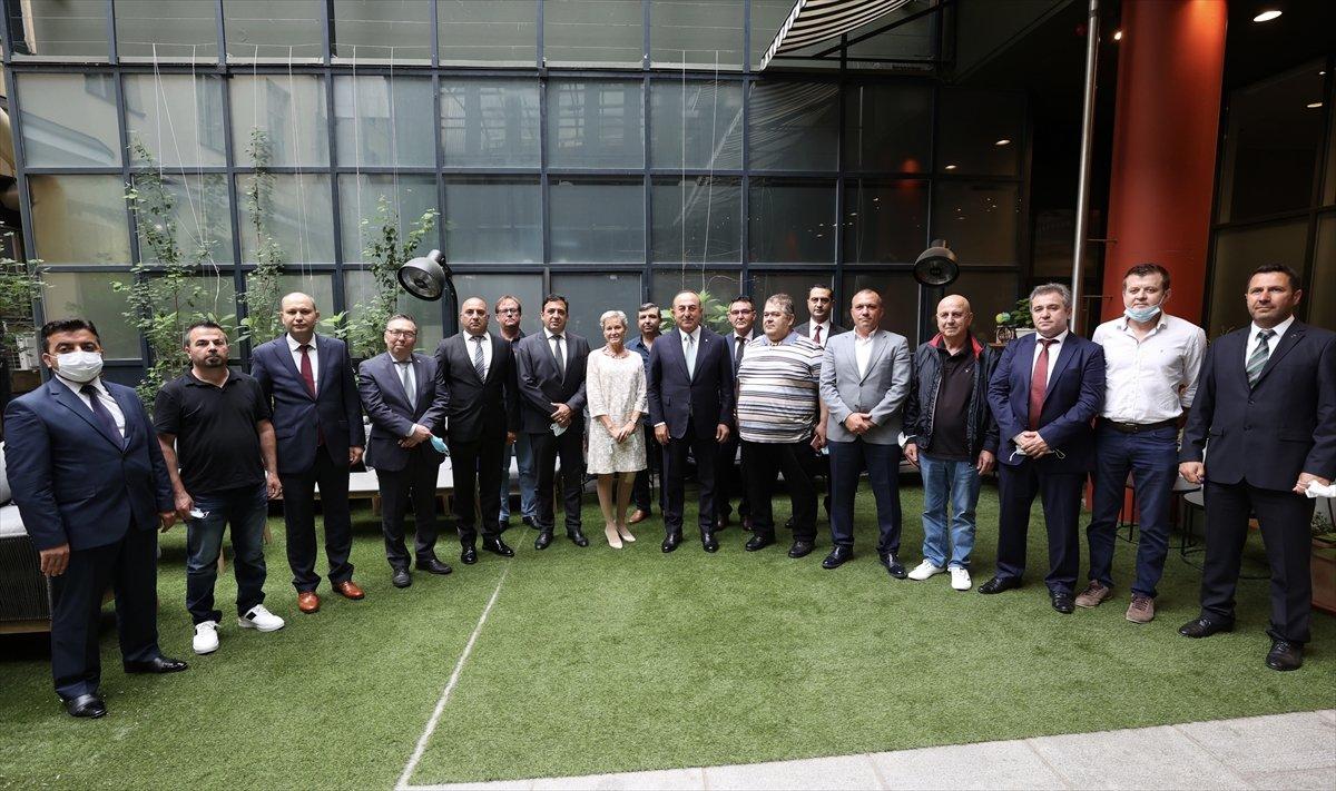 Mevlüt Çavuşoğlu'nun Finlandiya temasları