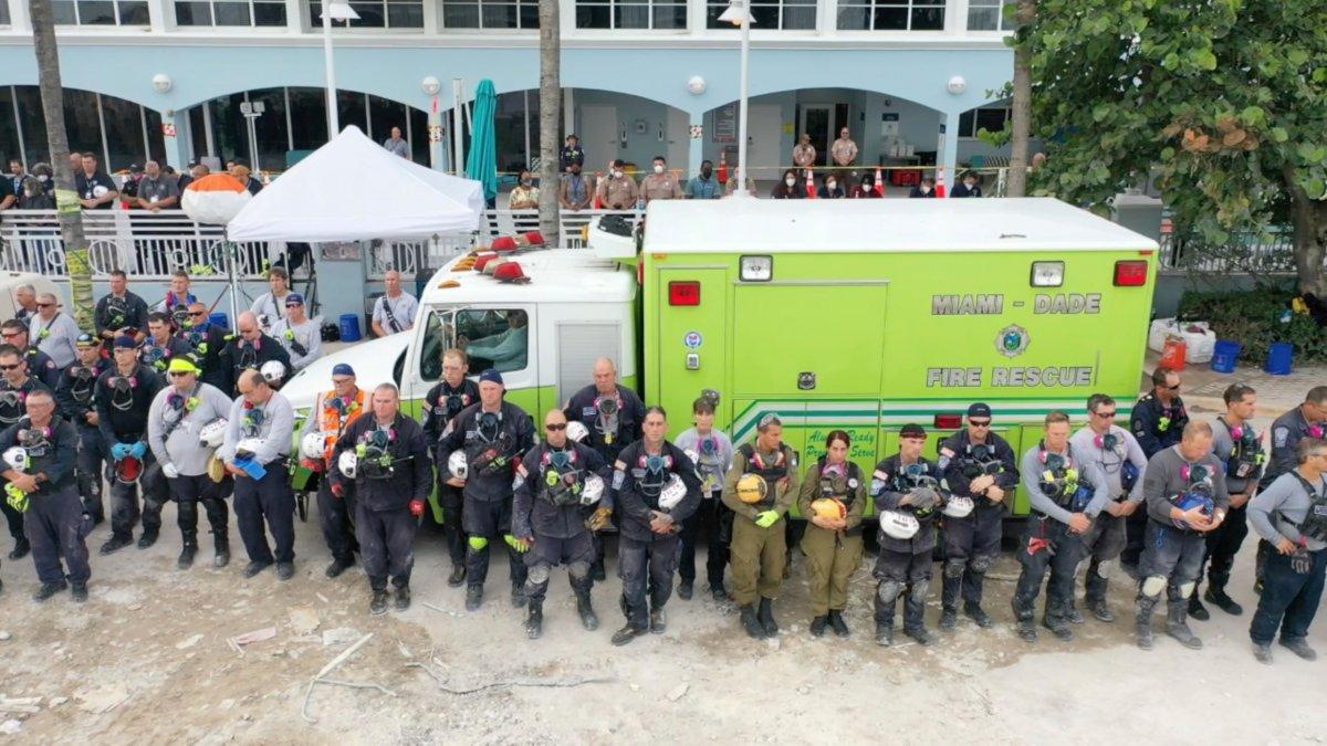 Miami'de çöken 13 katlı binanın enkazında hayat ümidi kesildi