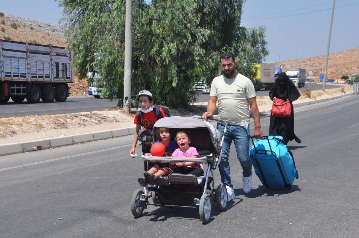 Türkiye'den 4 bin 513 Suriyeli bayram tatili için ülkesine gitti