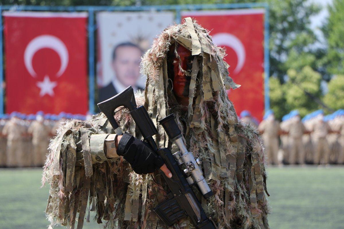 Karabük'te 2 bin 27 komandonun eğitimi tamamlandı