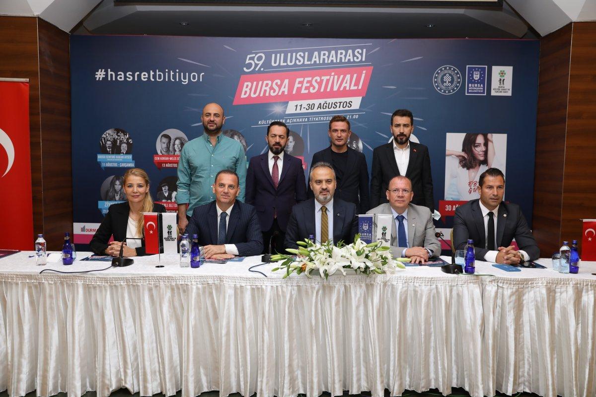 Bursa'da geçen sene ertelenen festivaller bu sene yeniden düzenlenecek