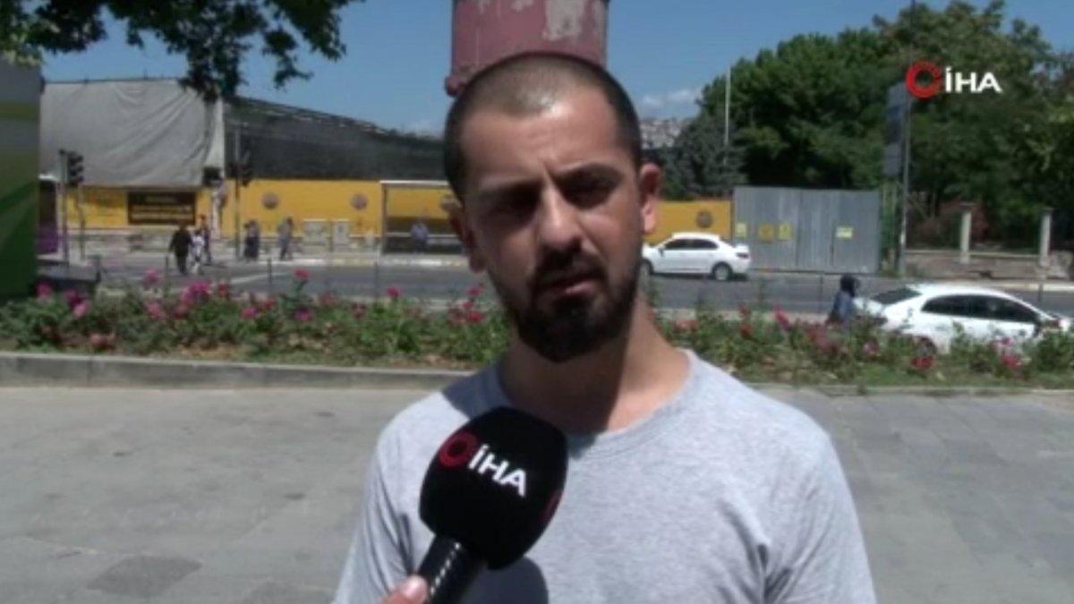 Eyüpsultan’da minibüsün çocuğa çarpma anları kamerada