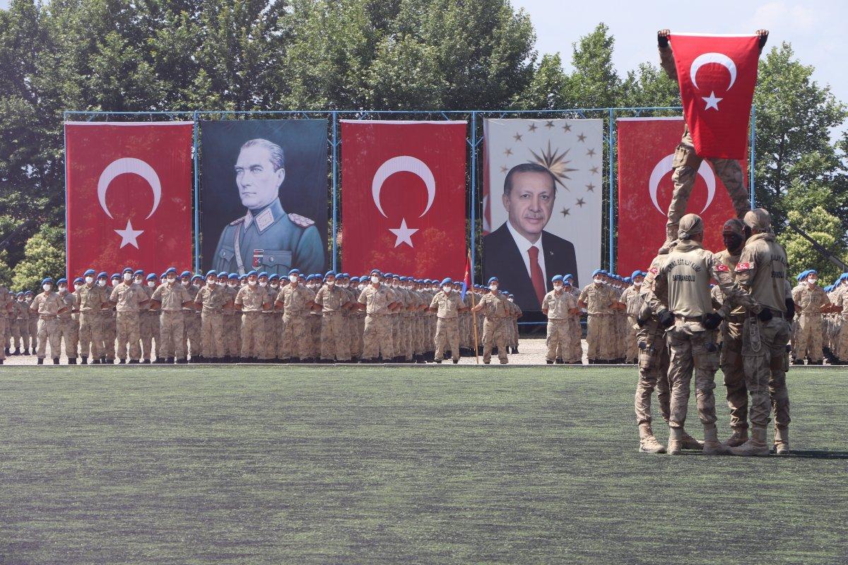 Karabük'te 2 bin 27 komandonun eğitimi tamamlandı