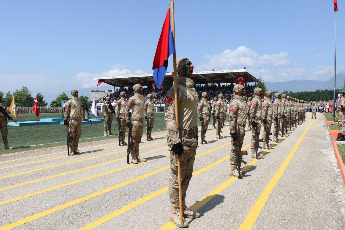 Karabük'te 2 bin 27 komandonun eğitimi tamamlandı