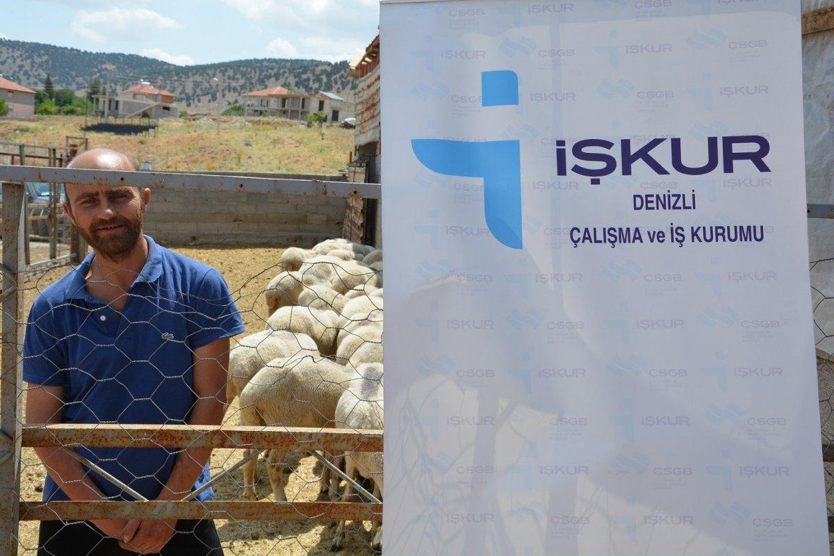 Denizli'de eşinin yardımıyla kurduğu işle yeniden hayata döndü