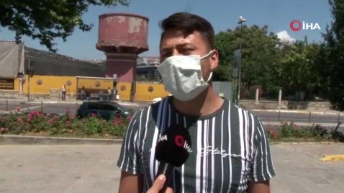 Eyüpsultan’da minibüsün çocuğa çarpma anları kamerada