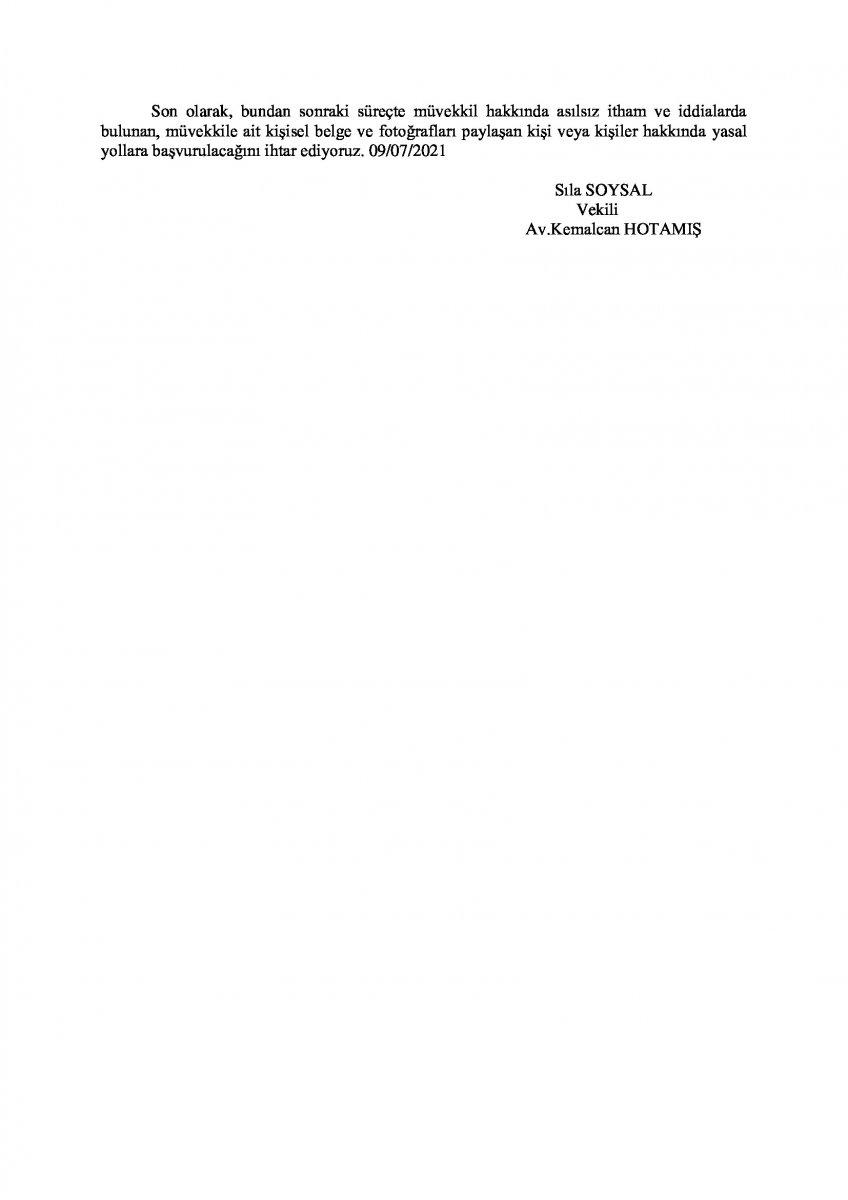 Mehmet Aydın'ın eski eşi Sıla Soysal, kredi kartı bile olmadığını söyledi